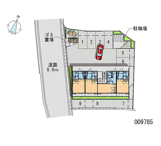 ★手数料０円★宝塚市安倉中１丁目　月極駐車場（LP）